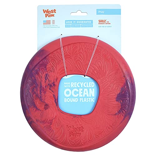 WestPaw Dog Spielzeug Seaflex Sailz L Magenta von WEST PAW