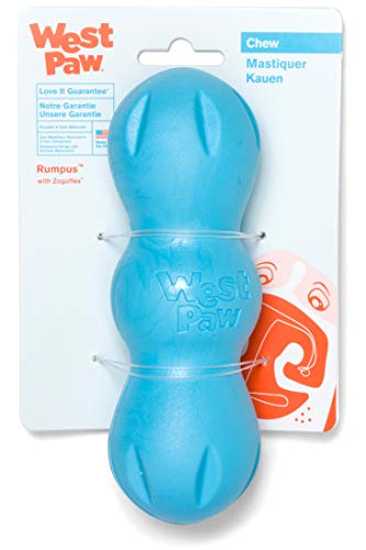 WestPaw Dog Spielzeug Rumpus M blau 16cm von WEST PAW
