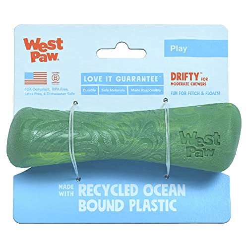 WestPaw Dog Spielzeug Seaflex Drifty S grün von WEST PAW