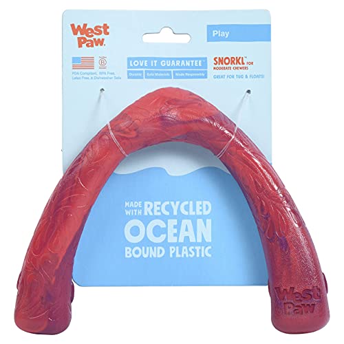 WestPaw Dog Spielzeug Seaflex Snorkl L Magenta von WEST PAW