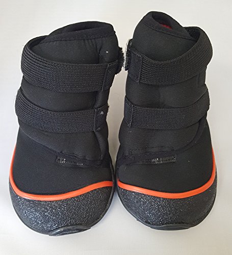 Westcoast VetGuard Schutzschuhe für Hunde, gepolstert, für Hunde die ihre Pfoten nachziehen, bei degenerativer Myelopathie, 1 Paar (Schwarz, Large) von Westcoast