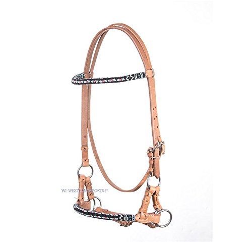 Western Imports Sidepull Beaded (hell) von Western Imports