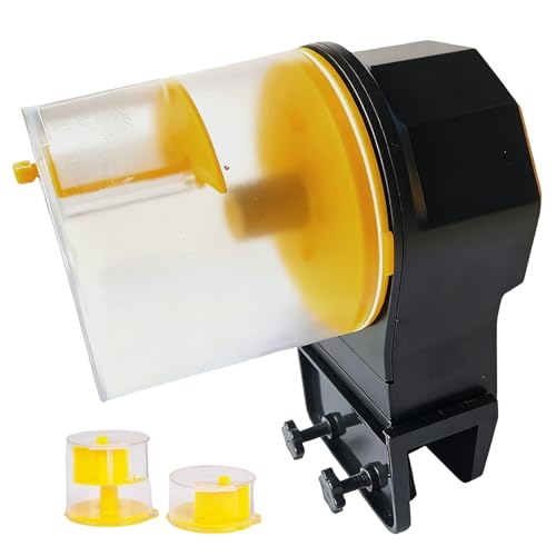 Wezalget Aquarium Automatischer Futterautomat - Futterautomat Batteriebetrieben - Automatische Futterautomaten | Für Aquarium Teich Urlaub Wochenende Haustiere Betta Schildkröte von Wezalget