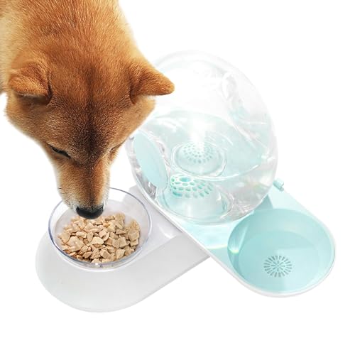 Wezalget Automatischer Haustier-Trinknapf - Katzenfutterspender Wassernapfspender | Automatischer Schneckenform-Trinkbrunnen, Katzenfutterspender Wassernapfspender von Wezalget