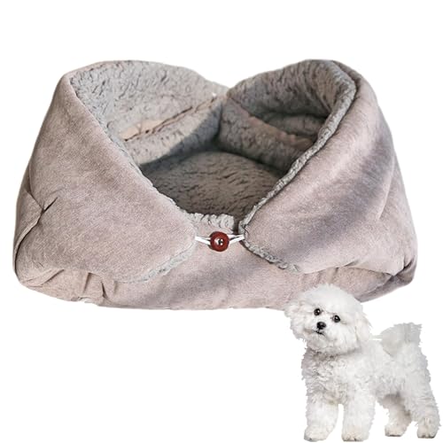 Wezalget Großes Katzenbett | 2-in-1 Schlafsack kleines Hundebett | Katzendecke waschbar Katzen-Couch Bett, warmes Haus für kleine mittelgroße Katzen Hunde, Welpen & Kätzchen Wezalget Großes Katzenbett | 2-in-1 Schlafsack kleines Hundebett | Katzendecke waschbar Katzen-Couch Bett, warmes Haus für kleine mittelgroße Katzen Hunde, Welpen & Kätzchen von Wezalget