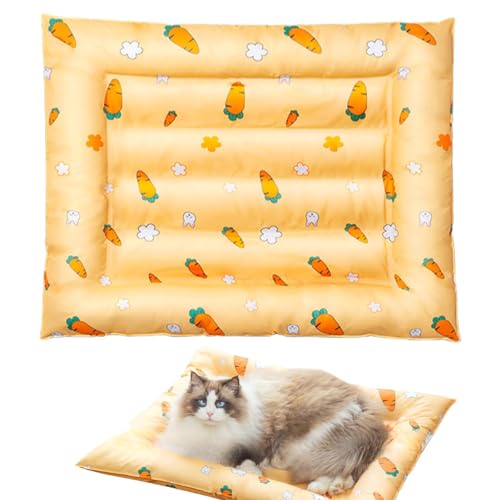 Wezalget Hunde Kühlmatte Waschbar Sommer Kühlmatte Atmungsaktiv Hundematte Kühldecke für Kühlung Indoor & Outdoor Autositze Extra Große Hunde Welpen Katzen Tier von Wezalget