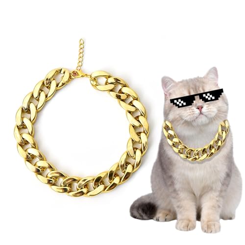 Wezalget Hundekettenkragen, Metallkettenkragen für Hunde | Verstellbarer Wandermetallkettenkragen - Aluminiumlegierung Schmuck Halskette für die Ausbildung von Aktivitäten im Freien Wezalget Hundekettenkragen, Metallkettenkragen für Hunde | Verstellbarer Wandermetallkettenkragen - Aluminiumlegierung Schmuck Halskette für die Ausbildung von Aktivitäten im Freien von Wezalget