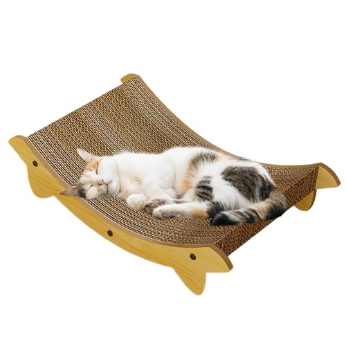 Wezalget Katzenkratzbretter, Kratzmatte Für Innenkatzen Als Bett, Haustierbedarf Kratzmöbel Schutz Für Sofa Teppich Couch Tür Wezalget Katzenkratzbretter, Kratzmatte Für Innenkatzen Als Bett, Haustierbedarf Kratzmöbel Schutz Für Sofa Teppich Couch Tür von Wezalget