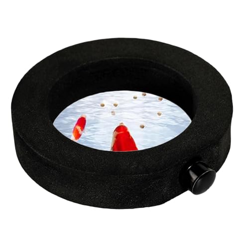 Wezalget Magnetischer Fischfutterring, Futterring für Aquarien | Magnetischer Fischfutterspender Betta Feeder Ring, Betta-Futterring, schwimmender Ring-Aquarium-Futterspender, von Wezalget