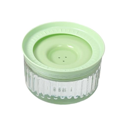 Wezalget Spill Proof Hundenapf Trinknapf - 1800ml Trinkbrunnen Mit Schwimmendem Napf | Wasserspender Für Hunde Und Katzen | Für Mehrhundehaltung Hunde Reise Auto Fressnapf von Wezalget