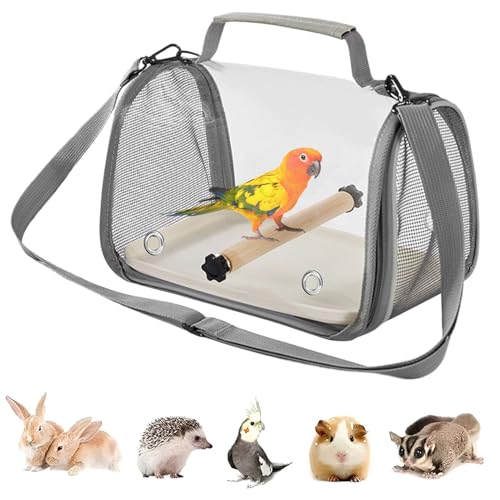 Wezalget Tragbarer Vogelkäfig - Vogelkäfig Rucksack,Leichtes Zusammenklappbares Transportgehäuse Für Haustierausflüge Innen Außen,Outdoor Ausflüge Und Indoor Haustieraktivitäten Wezalget Tragbarer Vogelkäfig - Vogelkäfig Rucksack,Leichtes Zusammenklappbares Transportgehäuse Für Haustierausflüge Innen Außen,Outdoor Ausflüge Und Indoor Haustieraktivitäten von Wezalget