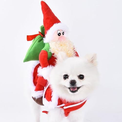 Hundekostüm Weihnachten,Hund Weihnachtsmann Kostüm,Haustier Weihnachtskostüm, Katzen Kleidung Weihnachten,Hunde Weihnachtskostüm Für Weihnachten,Party,Geburtstag,Geeignet für Kleine bis Große Hunde Hundekostüm Weihnachten,Hund Weihnachtsmann Kostüm,Haustier Weihnachtskostüm, Katzen Kleidung Weihnachten,Hunde Weihnachtskostüm Für Weihnachten,Party,Geburtstag,Geeignet für Kleine bis Große Hunde von Wffeila