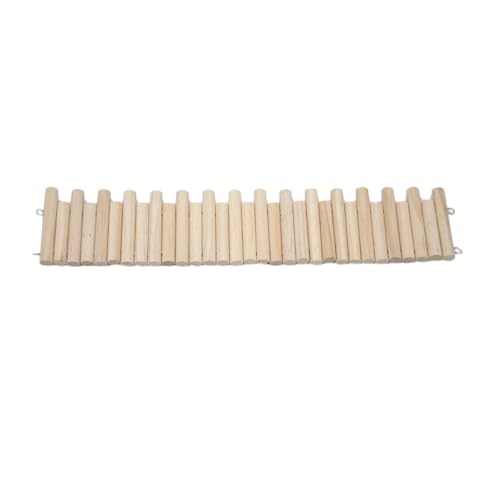 Hamster Leiter Brücke,Holzzaun,Flexible Biegbare Holzbrücke,Hölzerner Kletterspielzeug Spielzeug Für Meerschweinchen Ratten Rennmäuse Maus,Natürliches Versteck Kleintiere,Holzfarbe,38cm Hamster Leiter Brücke,Holzzaun,Flexible Biegbare Holzbrücke,Hölzerner Kletterspielzeug Spielzeug Für Meerschweinchen Ratten Rennmäuse Maus,Natürliches Versteck Kleintiere,Holzfarbe,38cm von Whakano