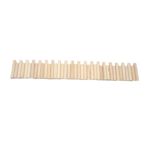 Hamster Leiter Brücke,Holzzaun,Flexible Biegbare Holzbrücke,Hölzerner Kletterspielzeug Spielzeug Für Meerschweinchen Ratten Rennmäuse Maus,Natürliches Versteck Kleintiere,Holzfarbe,48cm Hamster Leiter Brücke,Holzzaun,Flexible Biegbare Holzbrücke,Hölzerner Kletterspielzeug Spielzeug Für Meerschweinchen Ratten Rennmäuse Maus,Natürliches Versteck Kleintiere,Holzfarbe,48cm von Whakano