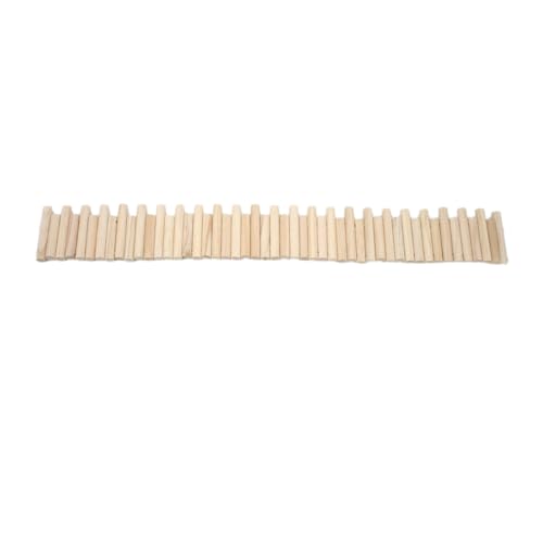 Hamster Leiter Brücke,Holzzaun,Flexible Biegbare Holzbrücke,Hölzerner Kletterspielzeug Spielzeug Für Meerschweinchen Ratten Rennmäuse Maus,Natürliches Versteck Kleintiere,Holzfarbe,60cm Hamster Leiter Brücke,Holzzaun,Flexible Biegbare Holzbrücke,Hölzerner Kletterspielzeug Spielzeug Für Meerschweinchen Ratten Rennmäuse Maus,Natürliches Versteck Kleintiere,Holzfarbe,60cm von Whakano