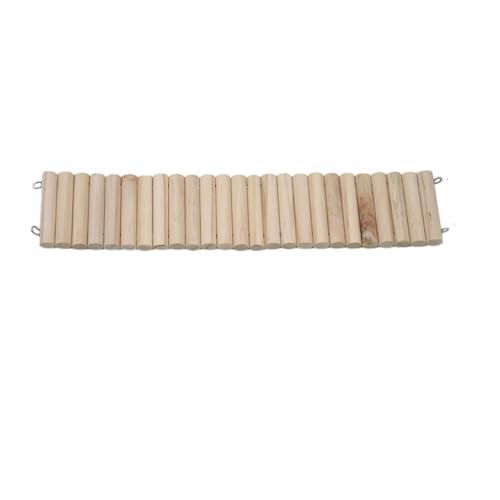 Hamster Leiter Brücke,Holzzaun,Flexible Biegbare Holzbrücke,Hölzerner Kletterspielzeug Spielzeug Für Meerschweinchen Ratten Rennmäuse Maus,Natürliches Versteck Kleintiere,Holzfarbe,6X30CM Hamster Leiter Brücke,Holzzaun,Flexible Biegbare Holzbrücke,Hölzerner Kletterspielzeug Spielzeug Für Meerschweinchen Ratten Rennmäuse Maus,Natürliches Versteck Kleintiere,Holzfarbe,6X30CM von Whakano