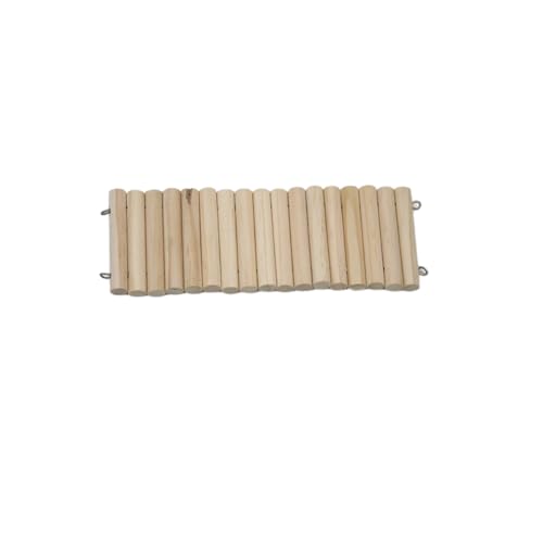 Hamster Leiter Brücke,Holzzaun,Flexible Biegbare Holzbrücke,Hölzerner Kletterspielzeug Spielzeug Für Meerschweinchen Ratten Rennmäuse Maus,Natürliches Versteck Kleintiere,Holzfarbe,7,5X20CM Hamster Leiter Brücke,Holzzaun,Flexible Biegbare Holzbrücke,Hölzerner Kletterspielzeug Spielzeug Für Meerschweinchen Ratten Rennmäuse Maus,Natürliches Versteck Kleintiere,Holzfarbe,7,5X20CM von Whakano