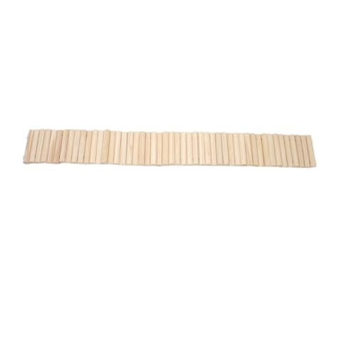 Hamster Leiter Brücke,Holzzaun,Flexible Biegbare Holzbrücke,Hölzerner Kletterspielzeug Spielzeug Für Meerschweinchen Ratten Rennmäuse Maus,Natürliches Versteck Kleintiere,Holzfarbe,7,5X60CM Hamster Leiter Brücke,Holzzaun,Flexible Biegbare Holzbrücke,Hölzerner Kletterspielzeug Spielzeug Für Meerschweinchen Ratten Rennmäuse Maus,Natürliches Versteck Kleintiere,Holzfarbe,7,5X60CM von Whakano