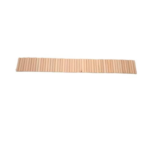 Hamster Leiter Brücke,Holzzaun,Flexible Biegbare Holzbrücke,Hölzerner Kletterspielzeug Spielzeug Für Meerschweinchen Ratten Rennmäuse Maus,Natürliches Versteck Kleintiere,Holzfarbe,7,5X60cm Hamster Leiter Brücke,Holzzaun,Flexible Biegbare Holzbrücke,Hölzerner Kletterspielzeug Spielzeug Für Meerschweinchen Ratten Rennmäuse Maus,Natürliches Versteck Kleintiere,Holzfarbe,7,5X60cm von Whakano