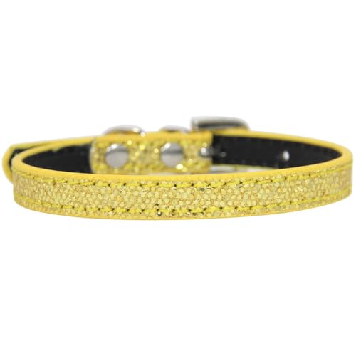 Modische Katzenhalsband Verstellbares Haustier Halsband,PU Leder Katzenhalsbänder Hundehalsband,langlebige Halsbänder Geeignet für kleine Rassen,Hunde,Katzen,Welpen,Kätzchen,Gold,1,5x30cm Modische Katzenhalsband Verstellbares Haustier Halsband,PU Leder Katzenhalsbänder Hundehalsband,langlebige Halsbänder Geeignet für kleine Rassen,Hunde,Katzen,Welpen,Kätzchen,Gold,1,5x30cm von Whakano