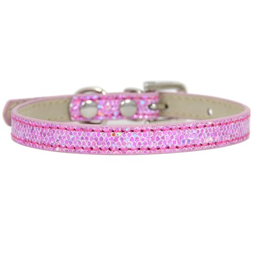 Modische Katzenhalsband Verstellbares Haustier Halsband,PU Leder Katzenhalsbänder Hundehalsband,langlebige Halsbänder Geeignet für kleine Rassen,Hunde,Katzen,Welpen,Kätzchen,Rosa,1,5x37cm Modische Katzenhalsband Verstellbares Haustier Halsband,PU Leder Katzenhalsbänder Hundehalsband,langlebige Halsbänder Geeignet für kleine Rassen,Hunde,Katzen,Welpen,Kätzchen,Rosa,1,5x37cm von Whakano
