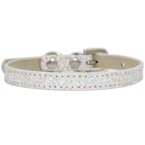 Modische Katzenhalsband Verstellbares Haustier Halsband,PU Leder Katzenhalsbänder Hundehalsband,langlebige Halsbänder Geeignet für kleine Rassen,Hunde,Katzen,Welpen,Kätzchen,Silber,2x42cm Modische Katzenhalsband Verstellbares Haustier Halsband,PU Leder Katzenhalsbänder Hundehalsband,langlebige Halsbänder Geeignet für kleine Rassen,Hunde,Katzen,Welpen,Kätzchen,Silber,2x42cm von Whakano