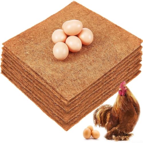 WheatThrive Nistunterlagen für Hühner, 30 cm, Nistunterlagen für Hühner, Nistunterlagen für eine gemütliche, sichere Umgebung für kleine Tiere von WheatThrive