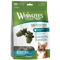 WHIMZEES Zahnpflegesnacks Alligator Hund Adult S von Whimzees