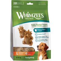 Whimzees by Wellness Hedgehog Snack - L: für große Hunde (2 x 6 Stück) von Whimzees