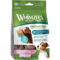Whimzees by Wellness Sticks für Welpen - XS/S: für sehr kleine & kleine Hunde (2 - 9 kg, 2 x 28 Stück) von Whimzees