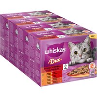 Multipack Whiskas Duo Portionsbeutel 48 x 85 g - Classic Combos in Gelee von Whiskas