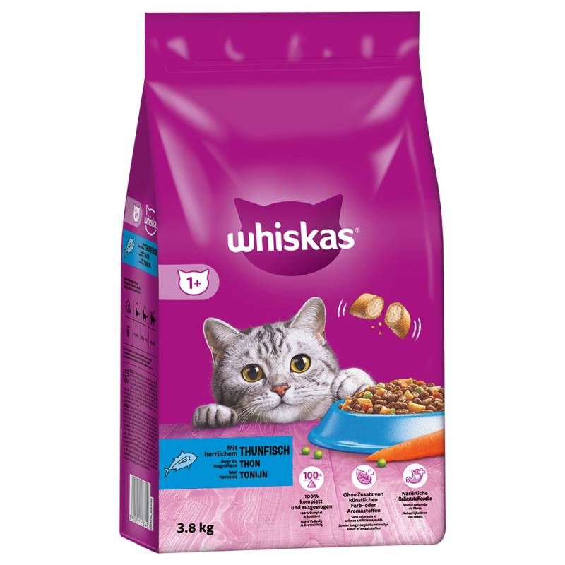 Sparpaket Whiskas  - 1+ Thunfisch (2 x 3,8 kg) von Whiskas