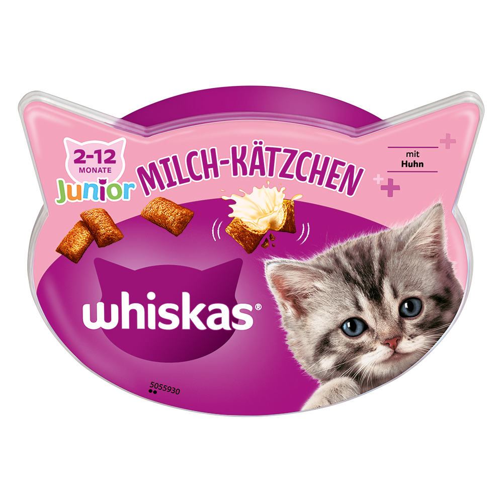Sparpaket Whiskas Snacks - Milch Kätzchen (8 x 55 g) von Whiskas