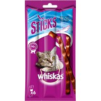 Sparpaket Whiskas Sticks 28 x 36 g - Reich an Lachs von Whiskas