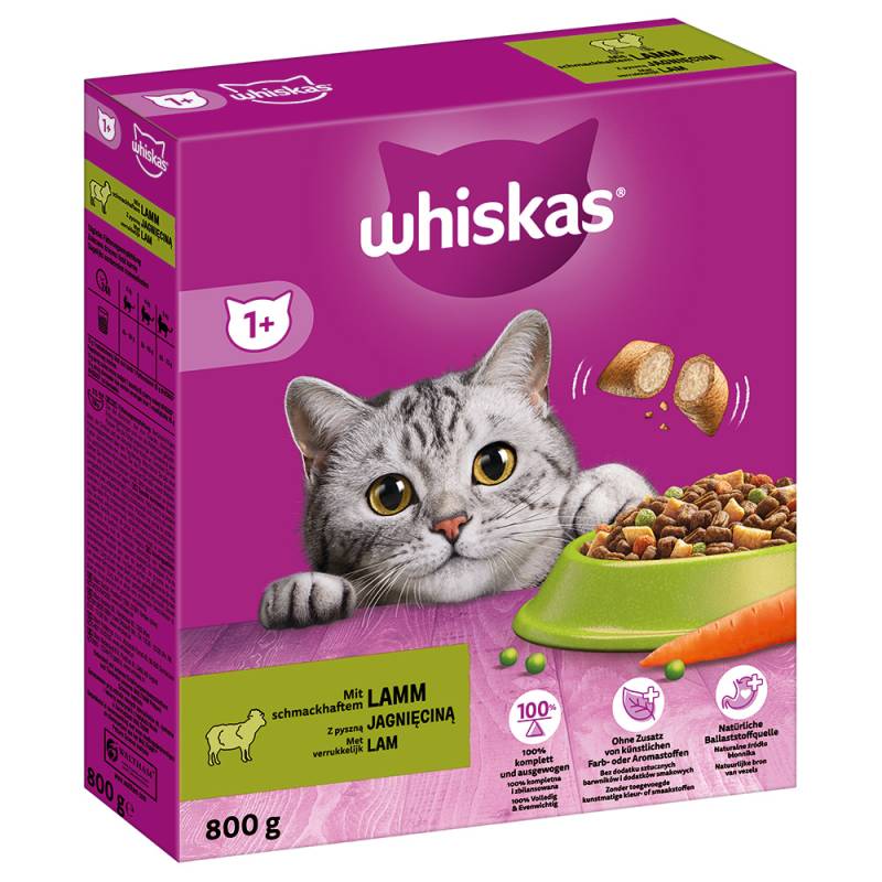 Whiskas 1+ Lamm - 800 g von Whiskas