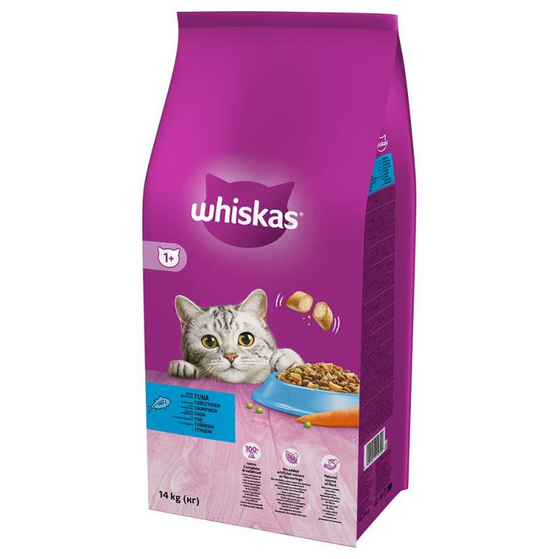 Whiskas 1+ Thunfisch - Sparpaket: 2 x 14 kg von Whiskas