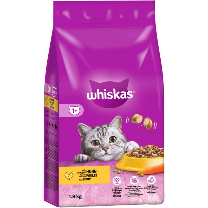 Whiskas Adult 1+ mit Huhn 1,9kg von Whiskas