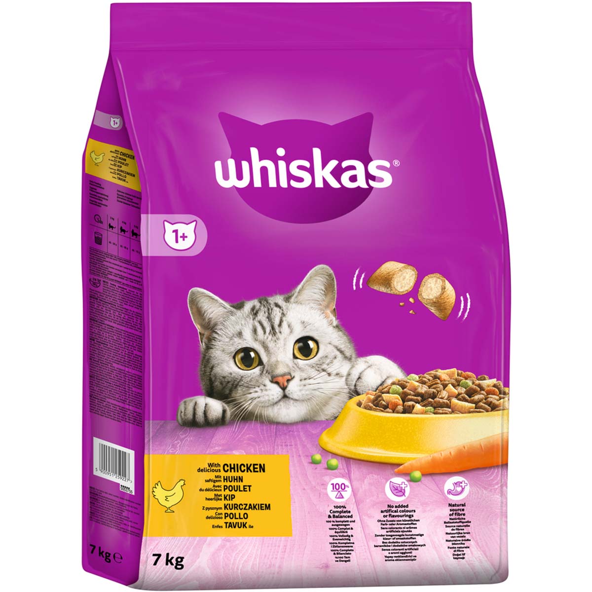 Whiskas Adult 1+ mit Huhn 7kg von Whiskas