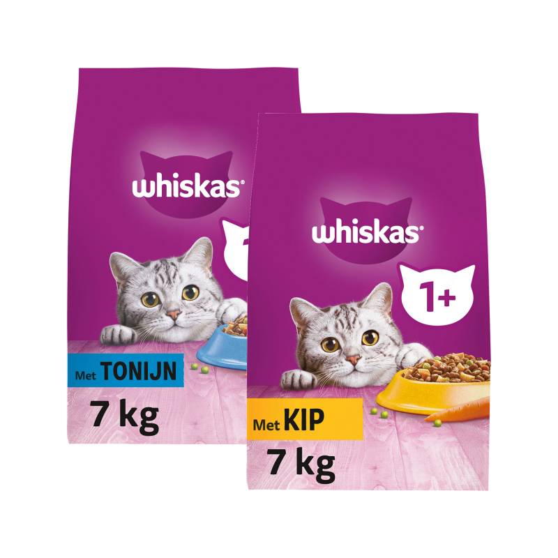 Whiskas Adult Katzenfutter - Thunfisch - 7 kg von Whiskas