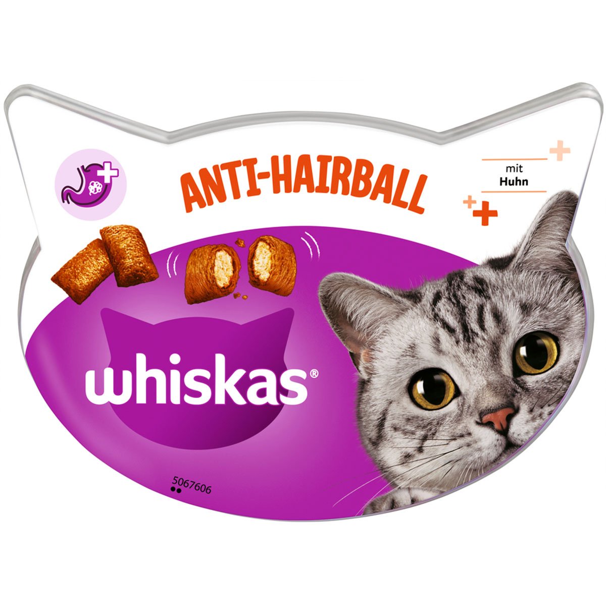 Whiskas Anti-Hairball 8x60g von Whiskas