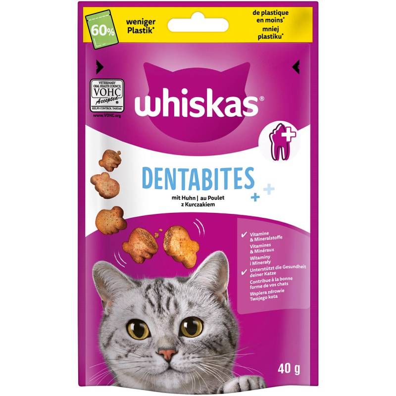 Whiskas Dentabites Huhn 6x40 g von Whiskas