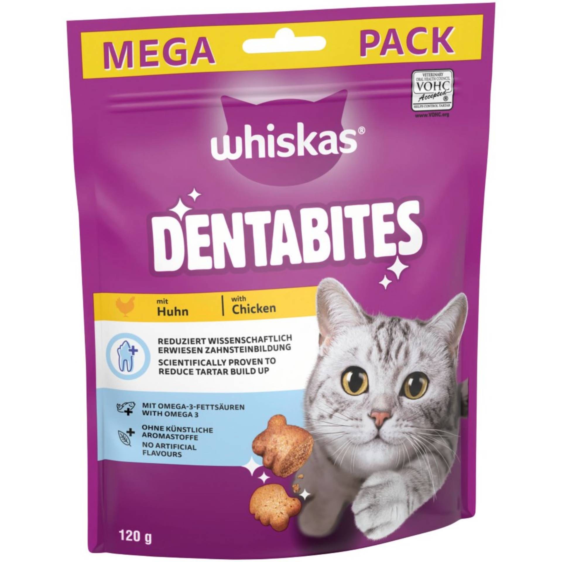 Whiskas Dentabites - mit Huhn 120 g Whiskas Dentabites - mit Huhn 120 g von Whiskas