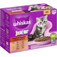 Whiskas Multipack Junior Klassische Auswahl in Sauce 12 x 85g von Whiskas