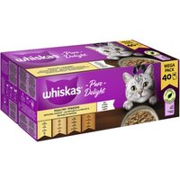 Whiskas Pure Delight Mega Pack Geflügel Ragout in Gelee 40 x 85g Whiskas Pure Delight Mega Pack Geflügel Ragout in Gelee 40 x 85g von Whiskas