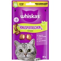 Whiskas Snacks, Knuspertaschen Truthahn 6x60 g von Whiskas