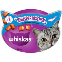 Whiskas Snacks Knuspertaschen - Lachs (8 x 60 g) von Whiskas