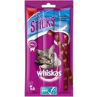 Whiskas Sticks 14x6 Stück Lachs von Whiskas