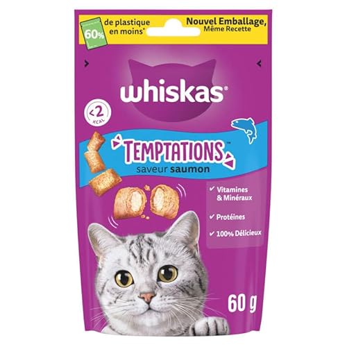 Whiskas Temptations™ Lachsgeschmack 60 g von Whiskas