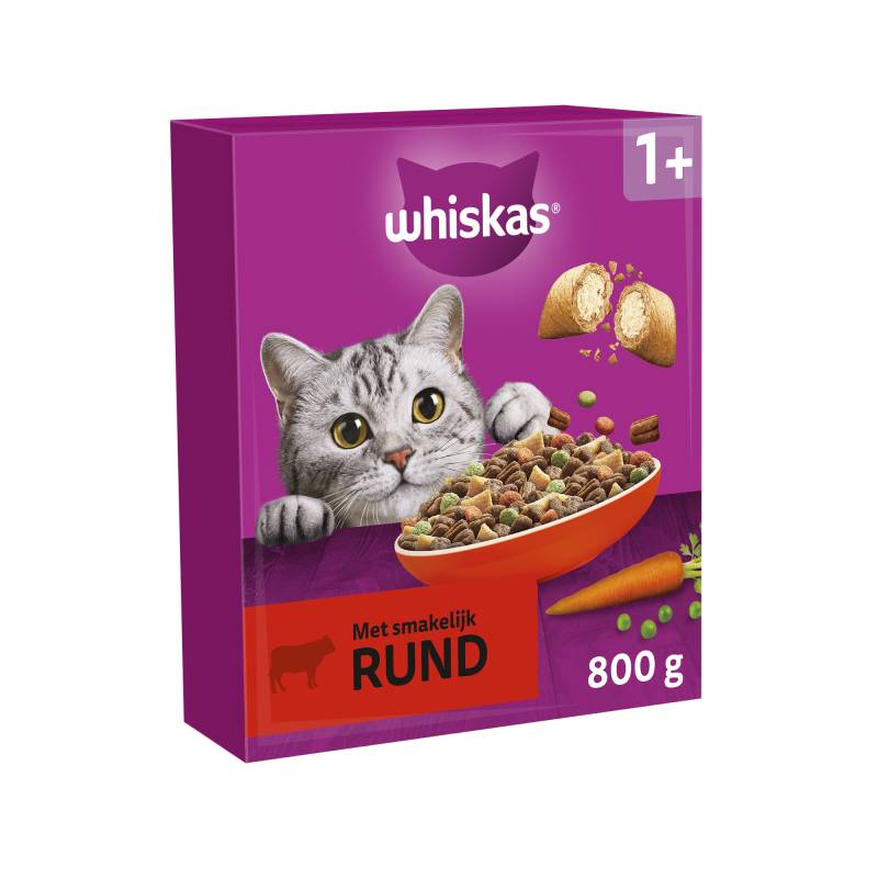 Whiskas Trockenfutter Adult - Rind - 3,8 kg Whiskas Trockenfutter Adult - Rind - 3,8 kg von Whiskas
