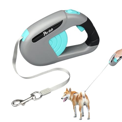 Ausziehbare Hundeleine für Haustiere - Robustes automatisches Zugseil zum Gehen - für Outdoor-Training 19 x 12 cm mit rundem Design für Hunde d Ausziehbare Hundeleine für Haustiere - Robustes automatisches Zugseil zum Gehen - für Outdoor-Training 19 x 12 cm mit rundem Design für Hunde d von Whnbuij